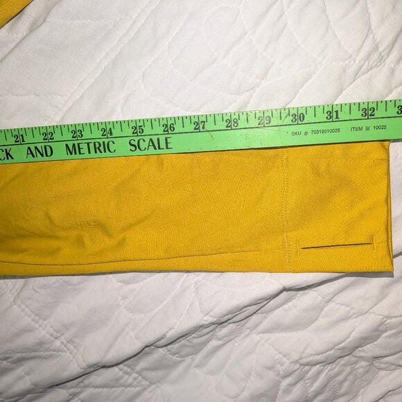 Gorewear Everyday Thermo 1/4 Zip Long Sleeve Size S Men EUC Yellow - Picture 5 of 7